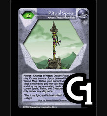 Ritual Spear - Kybar's Teeth - Foil